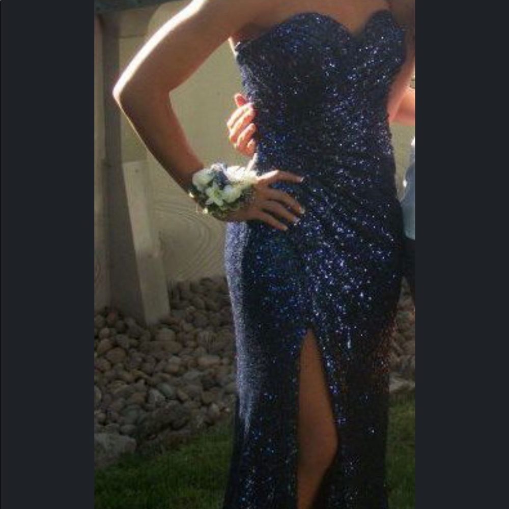 Sequin prom dress